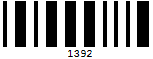 Pharmacode barcode