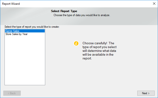 Report Wizard
