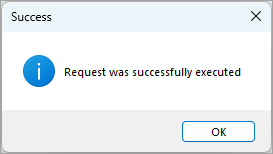 Success Message to Adding Custom Headers to Web API Request