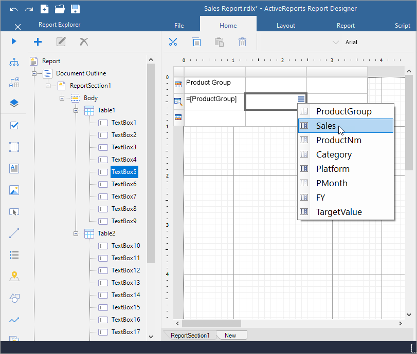 Adding data to Table with Fields Selection Adorner