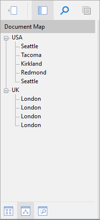 Leveled or Nested Bookmarks in a Section Report