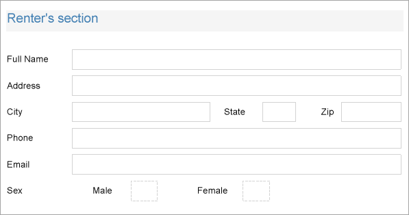 PDF Forms Report with InputFieldCheckBox controls