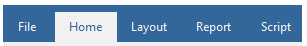 Standalone Designer Ribbon