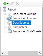Nodes in the Report Explorer