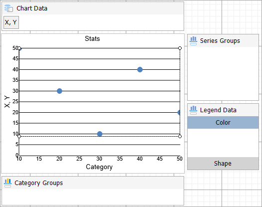Scatter Chart at Preview Time