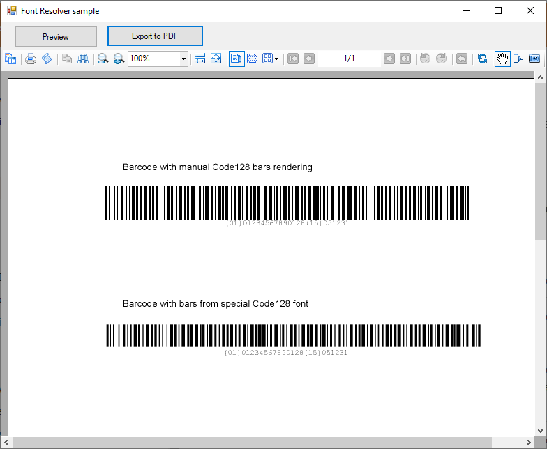 Using Custom Font Resolver