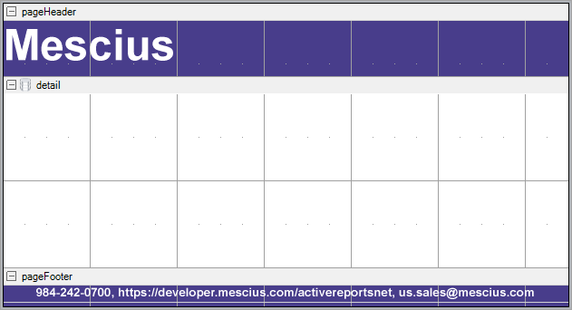 Letterhead design layout for report with overlaying