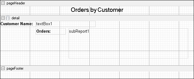 Subreport with XML data at runtime time