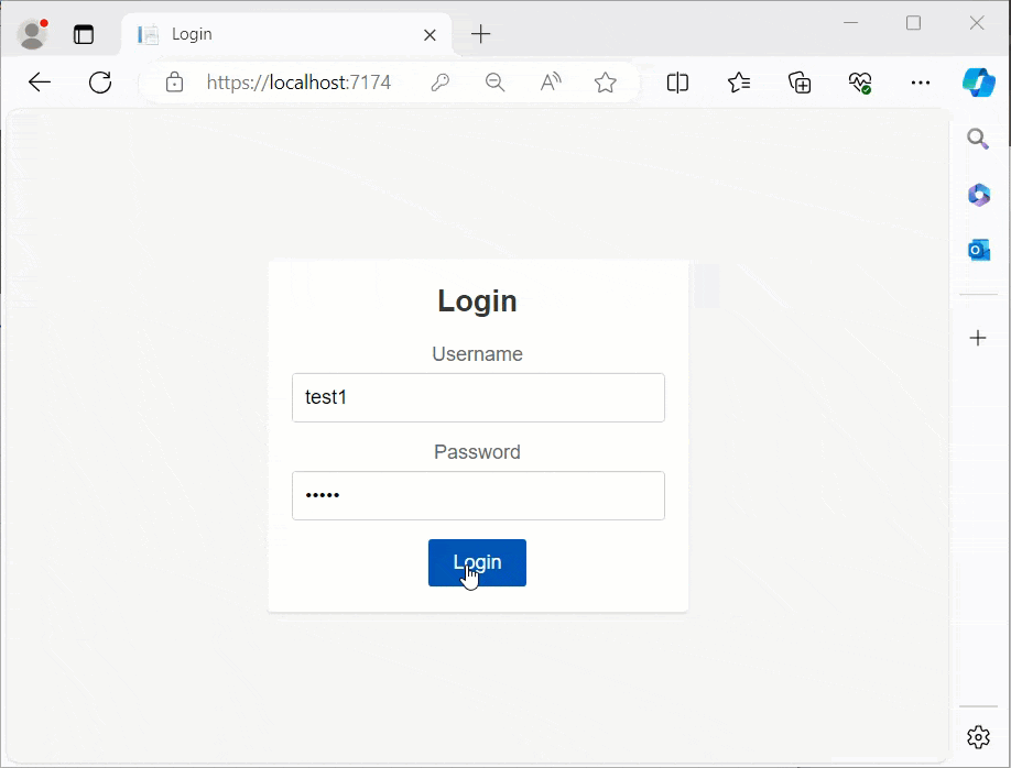 Web Designer Role Based Login using JWT