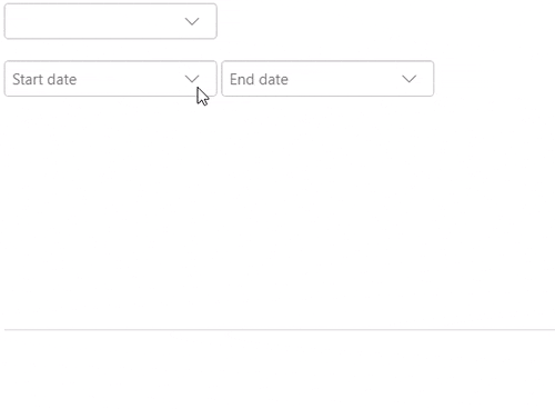 Setting range in the DateRangePicker control