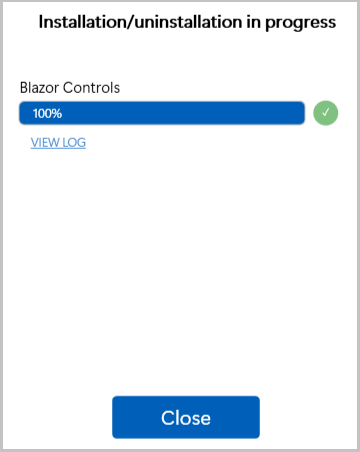 Blazor Uninstall