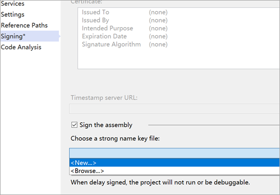 ComponentOne Licensing signing user control