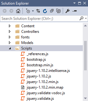 Adding jsIntelliSense file