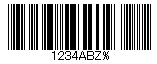 Barcode ANSI39