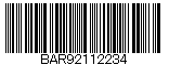 Barcode Code 39x