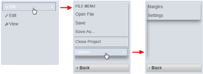 Sliding Menu