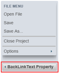 Sliding Menu