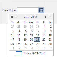 date picker