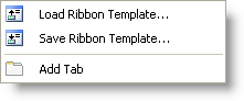 Click actions button