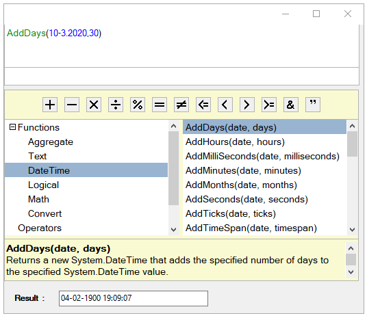 Output Window