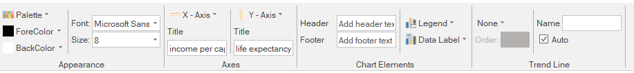 Ribbon UI with groups