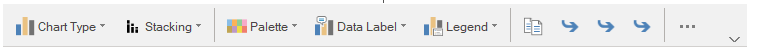 UI of simplified ribbon
