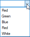 Built-in combobox editor