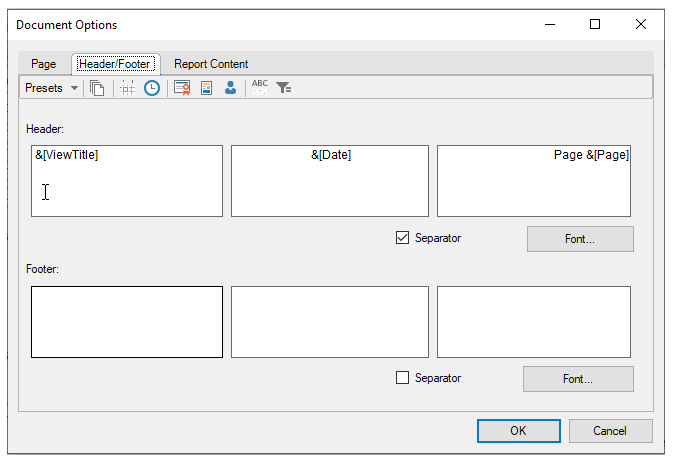 reportmenu