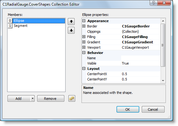 CoverShapes Collection Editor