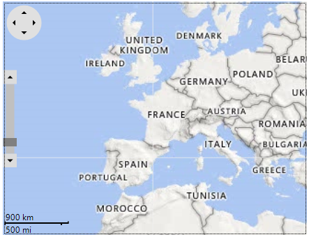 Snapshot of Map control