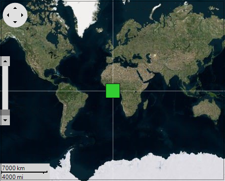 Snapshot with vector polygon
