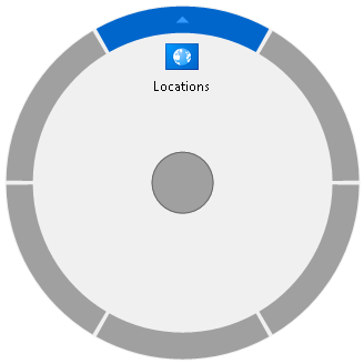 Radial menu