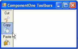Centre button alignment