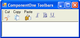 Text above