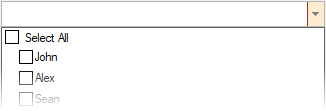 ComponentOne MultiSelect with styled dropdown button element