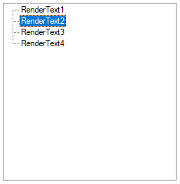 Snapshot of outline panel