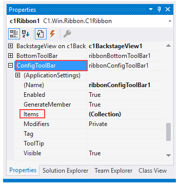 Collection editor