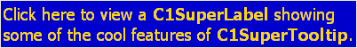 Image depicts how the tooltip appears