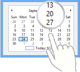 Cursor is hidden for magnify
