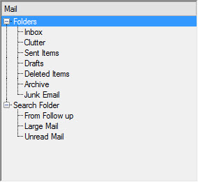 Selected node