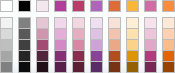 shows opulent palette
