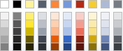 shows oriel palette