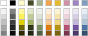shows paper palette