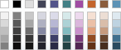 shows urban palette