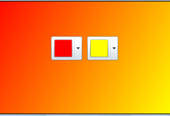 Rectangle background changes the color as per the selection