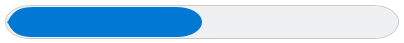 Progressbar with corners rounded.
