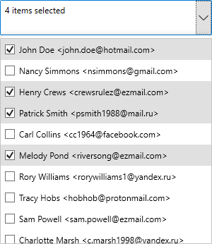 Setting Max Header Items