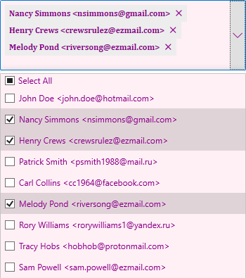Styling WPF MultiSelect