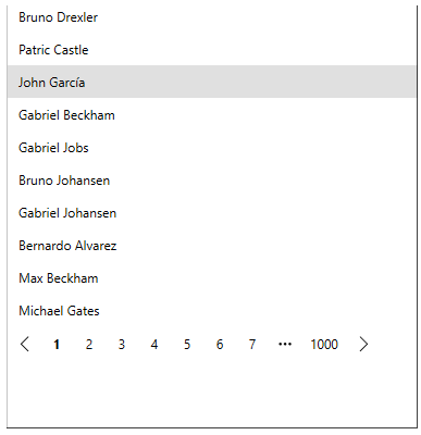 Paging in Listview