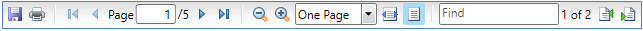 PDFViewer toolbar